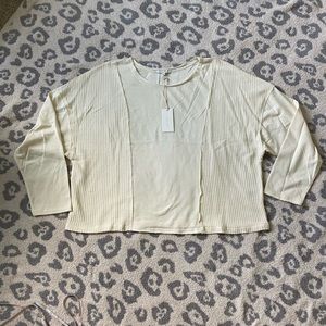 Z Supply long sleeve shirt (bone) size L